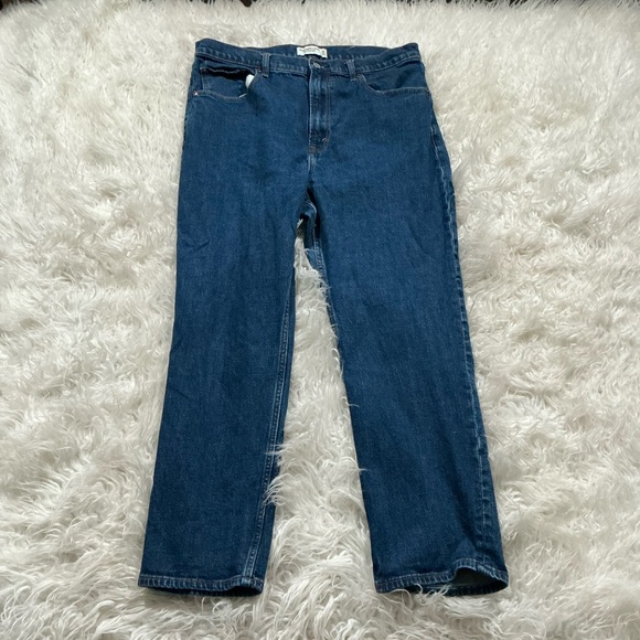 Abercrombie & Fitch Denim - Abercrombie The Ankle‎ Straight Ultra High Rise Jeans